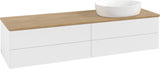 Villeroy & Boch Antao Waschtischunterschrank 1600 mm White Matt Lacquer – 4 Auszüge, wandmontiert