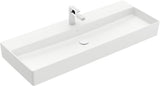 Villeroy & Boch Wandwaschbecken Memento 2.0 Graphite CeramicPlus 1200 mm – Matt, TitanCeram, Wandmontage