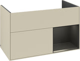 Villeroy & Boch Finion Waschtischunterschrank 996 mm Glossy White Lacquer mit LED-Beleuchtung
