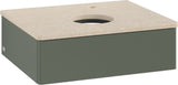 Villeroy & Boch Waschtischunterschrank Antao 600 mm, 1 Auszug, SoftClosing, Beleuchtung, Anthrazit Matt