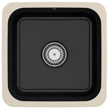 Villeroy & Boch Unterbauspüle Cisterna 50 Ebony CeramicPlus 445x445 mm Keramik