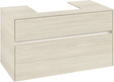 Villeroy & Boch Waschtischunterschrank Collaro C016 B0 1000 mm White Oak mit LED-Beleuchtung