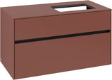 Villeroy & Boch Waschtischunterschrank Collaro C11100 White Oak 1000 mm mit SoftClosing