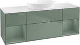 Villeroy & Boch Finion Waschtischunterschrank GD01GF 1600 mm Glossy White Lacquer mit Beleuchtung