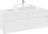 Villeroy & Boch Waschtischunterschrank Collaro C131 1400 mm White Matt mit 4 Auszügen