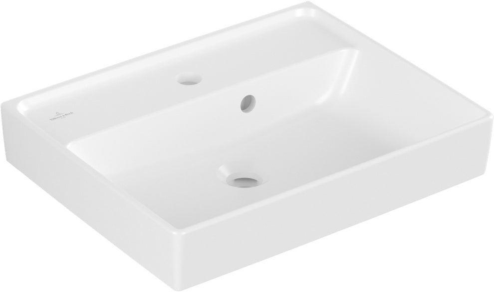 Villeroy & Boch Handwaschbecken Collaro 500x400mm Rechteck Weiß Alpin TitanCeram