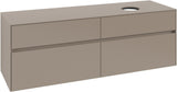 Villeroy & Boch Waschbeckenunterschrank Collaro C051 B0 1600 mm Taupe mit Beleuchtung