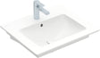 Villeroy & Boch Venticello Wandwaschbecken 600 mm Weiß Alpin – Rechteck mit Überlauf