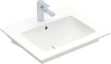 Villeroy & Boch Venticello Wandwaschbecken 600 mm Weiß Alpin – Rechteck mit Überlauf