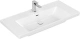 Villeroy & Boch Schrankwaschtisch Subway 3.0 1000x470mm Weiß Alpin – TitanCeram, mit Überlauf, wandhängend