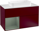 Villeroy & Boch Waschtischunterschrank Finion G241GF Glossy White Lacquer 1000 mm mit Beleuchtung
