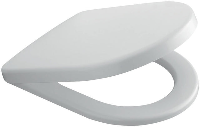Villeroy & Boch WC-Sitz ARCHITECTURA in Weiß Alpin mit Edelstahl-Scharnieren