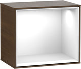 Villeroy & Boch Finion Regalmodul G580GF 418x358x270mm Glossy White Lacquer mit Beleuchtung