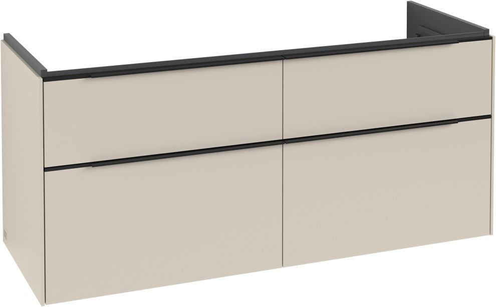 Villeroy & Boch Waschtischunterschrank Subway 3.0 C 568L0 1272 mm Brilliant White mit LED