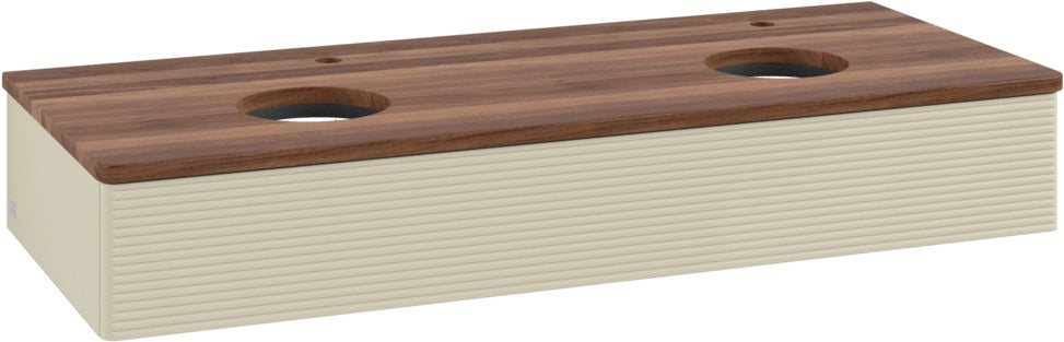 Villeroy & Boch Antao Waschtischunterschrank 1200 mm Anthracite Matt mit LED-Auszugsbeleuchtung