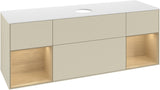 Villeroy & Boch Finion Waschbeckenunterschrank 1600 mm Glossy White Lacquer – mit LED-Beleuchtung