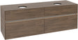 Villeroy & Boch Waschtischunterschrank Collaro C052 B0 1600 mm Arizona Oak mit Beleuchtung