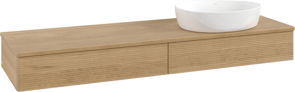 Villeroy & Boch Waschtischunterschrank Antao K16111 1600 mm Warm Walnut mit SoftClosing