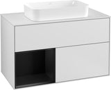 Villeroy & Boch Waschtischunterschrank Finion G241GF Glossy White Lacquer 1000 mm mit Beleuchtung