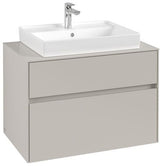 Villeroy & Boch Collaro Waschtischunterschrank 800 mm White Wood mit 2 Auszügen