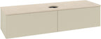 grau / sonstige / Waschbeckenunterschränke Antao K36013 1600x360x500mm Silk Grey Matt Lacquer