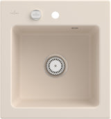 Villeroy & Boch Einbauspüle Subway 45 XS Ivory CeramicPlus 475 x 510 mm Rechteck