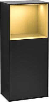 Villeroy & Boch Finion Seitenschrank G510GF, 418 mm, Glossy White Lacquer, mit Beleuchtung