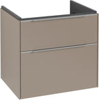 grau / aluminium glänzend / Taupe