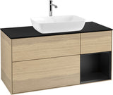 Villeroy & Boch Finion Waschbeckenunterschrank 1200 mm Glossy White Lacquer mit Beleuchtung