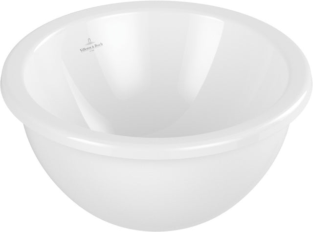 Villeroy & Boch Loop & Friends Einbauwaschbecken 390 mm Rund Weiß Alpin