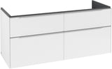 Villeroy & Boch Subway 3.0 Waschtischunterschrank 1272 mm Brilliant White mit 4 Auszügen