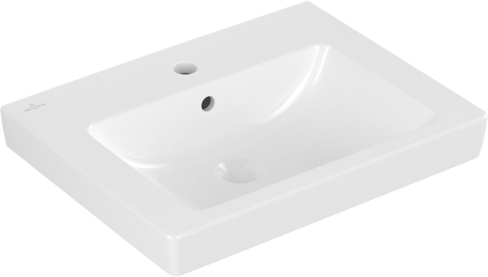 Villeroy & Boch Wandwaschbecken Subway 2.0 550 x 440 mm Weiß Alpin – Rechteckige Sanitärkeramik