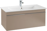Villeroy & Boch Venticello Waschbeckenunterschrank 953 mm Glossy White – Wandhängend mit Auszug