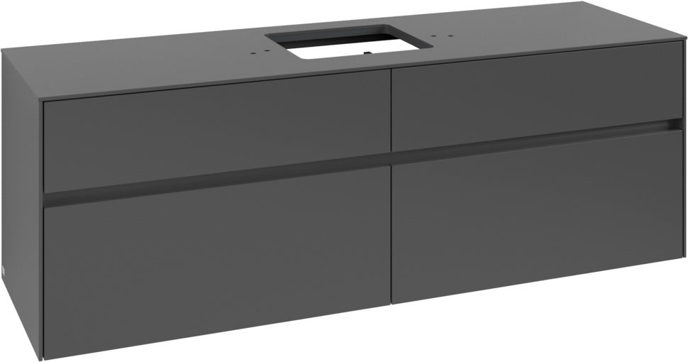 Villeroy & Boch Waschtischunterschrank Collaro C13400 1600 mm White Oak mit 4 Auszügen und SoftClosing