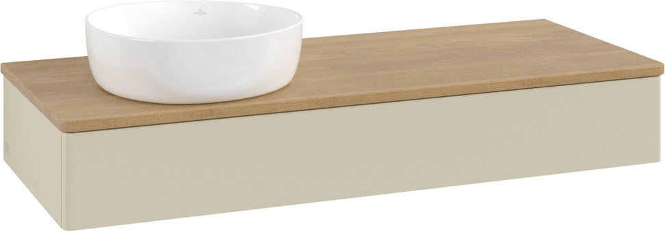 Villeroy & Boch Waschbeckenunterschrank Antao 1200 mm Anthrazit Matt mit Auszug