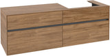 Villeroy & Boch Waschbeckenunterschrank Collaro C023 1600 mm Kansas Oak mit 4 Auszügen