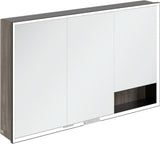 Villeroy & Boch Spiegelschrank My View+ B48110 1000 mm Graphite mit LED-Beleuchtung und SoftClosing