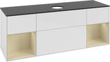 Villeroy & Boch Finion Waschtischunterschrank 1600 mm Glossy White Lacquer mit Beleuchtung