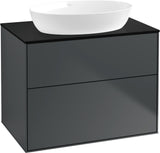 Villeroy & Boch Finion Waschtischunterschrank 800 mm Glossy White Lacquer – 2 Auszüge mit SoftClosing
