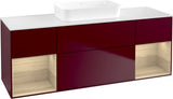 Villeroy & Boch Finion Waschtischunterschrank 1600 mm Glossy White Lacquer mit Beleuchtung