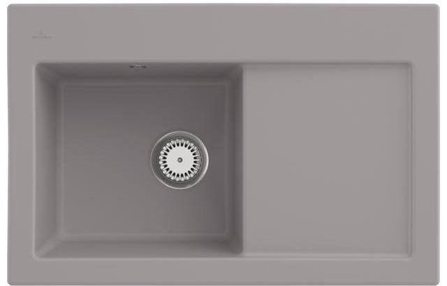 Villeroy & Boch Subway 45 Einbauspüle Keramik Ivory CeramicPlus 780x510 mm