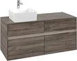 Villeroy & Boch Waschtischunterschrank Collaro C042 B0 1200 mm Stone Oak mit Beleuchtung