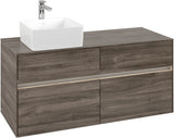 Villeroy & Boch Waschtischunterschrank Collaro C042 B0 1200 mm Stone Oak mit Beleuchtung