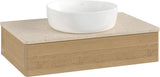 Villeroy & Boch Waschtischunterschrank Antao 800 mm Glossy White Lacquer mit LED-Beleuchtung