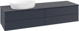 Villeroy & Boch Waschtischunterschrank Antao L26150 1600 mm Anthrazit Matt mit Beleuchtung