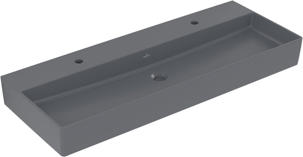 Villeroy & Boch Wandwaschbecken Memento 2.0 1200 mm Graphite CeramicPlus – Matt, TitanCeram