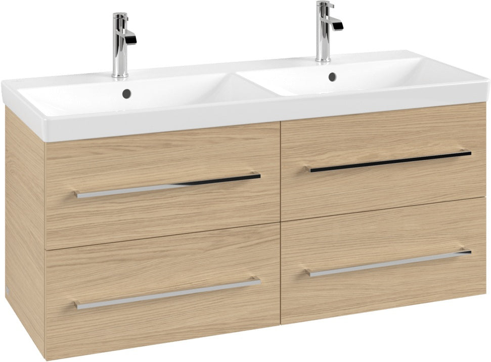 Villeroy & Boch Avento Waschbeckenunterschrank Arizona Oak 1180 mm mit 4 Auszügen