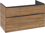 Villeroy & Boch Subway 3.0 Waschtischunterschrank C570L0 Brilliant White mit LED-Beleuchtung und SoftClosing