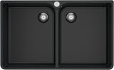 Villeroy & Boch Spülstein Doppelbecken 90 X 900x550mm Crema CeramicPlus