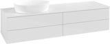 Villeroy & Boch Waschbeckenunterschrank Antao K26050 1600 mm Glossy White Lacquer mit 4 Auszügen